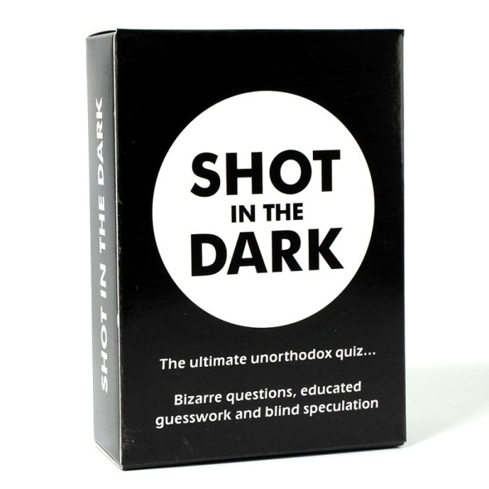 

PROMO! Shot in the dark card board game import