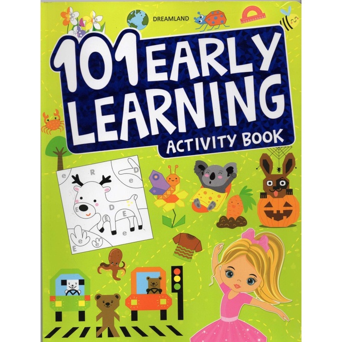 

101 Early Learning Activity Book , Books for Kids