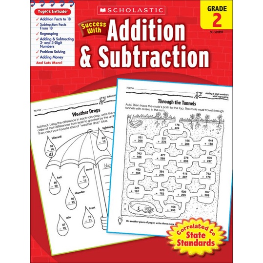 

Success with Addition & subtraction Grade 2 by Scholastic