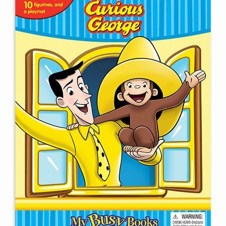 

PROMO! Curious George (My Busy Books universe sets)