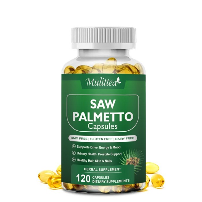 

Saw Palmetto 500mg For Prostate Health Reduce Frequent Urination, Hair Loss Prevention For Men and