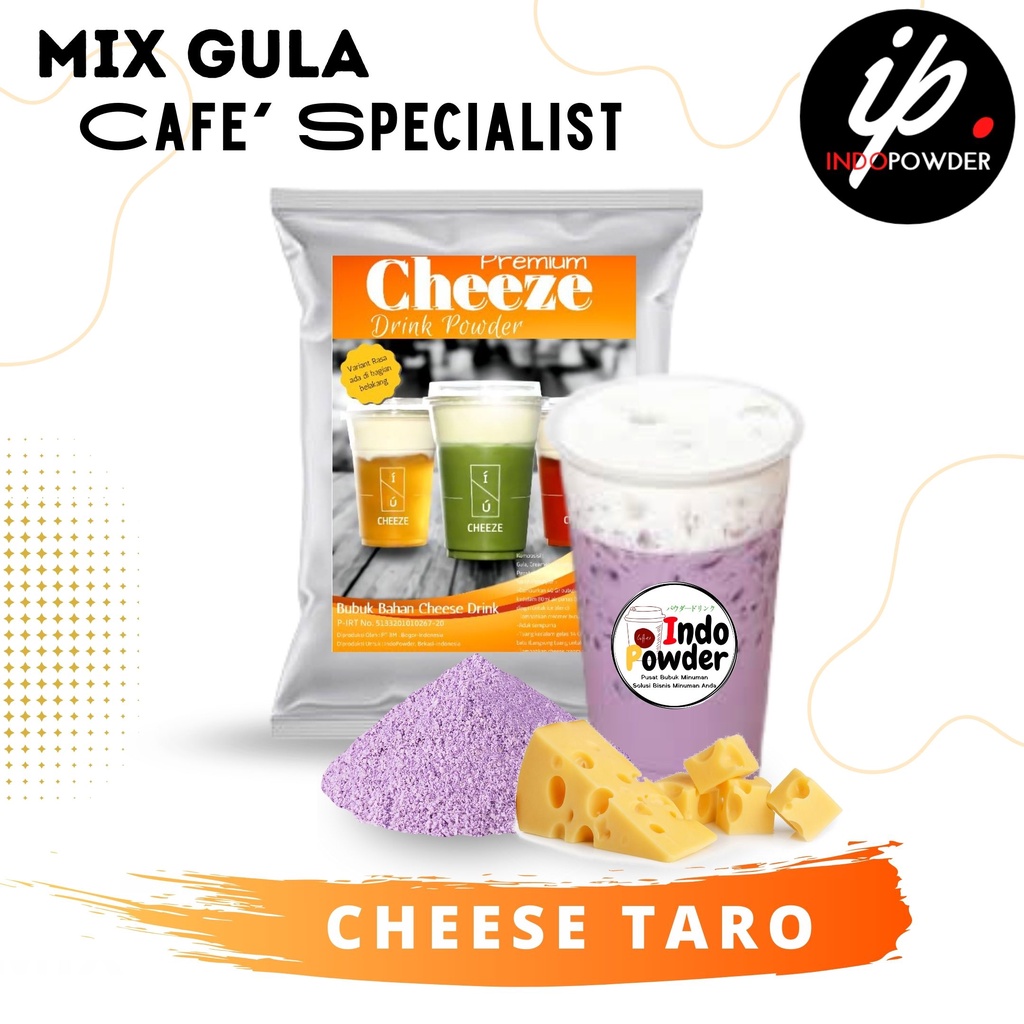 

IP Bogor - Bubuk Minuman Rasa CHEESE TARO 1Kg Untuk Cafe, Waralaba dan Resto