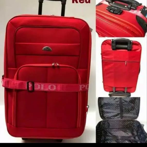 Koper Bahan Warna 24 inch Koper Merah Ungu