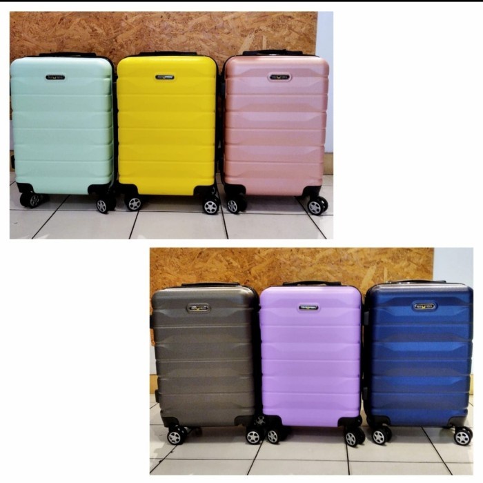 Koper AQUA 24 inch Fiber Koper Koper Bagasi Koper Koper Travel