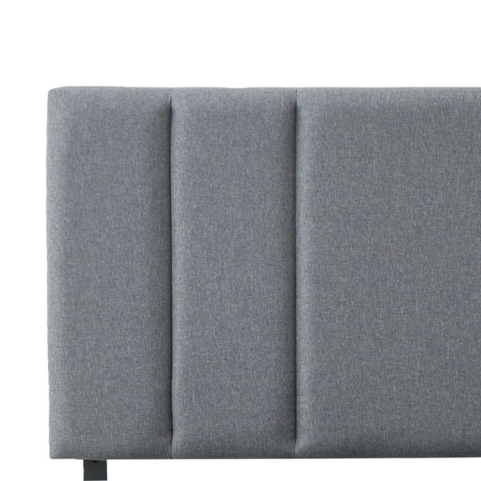 Informa 160X200 Cm Lynn Headboard Tempat Tidur - Abu-Abu