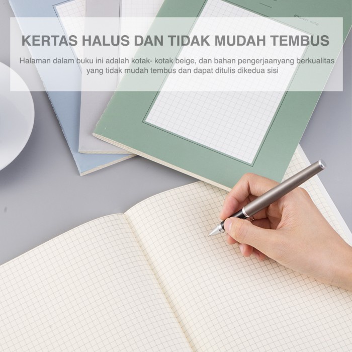 

Deli Soft Cover Notebook / Buku Tulis A5 B5 40 60 Halaman Fa5 Fb5X0