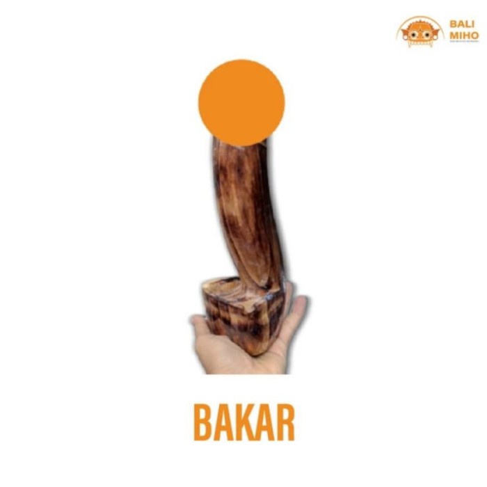 Asbak Bali 30 Cm - Asbak Unik - Asbak Rokok - Asbak Kayu - Tempat Punt