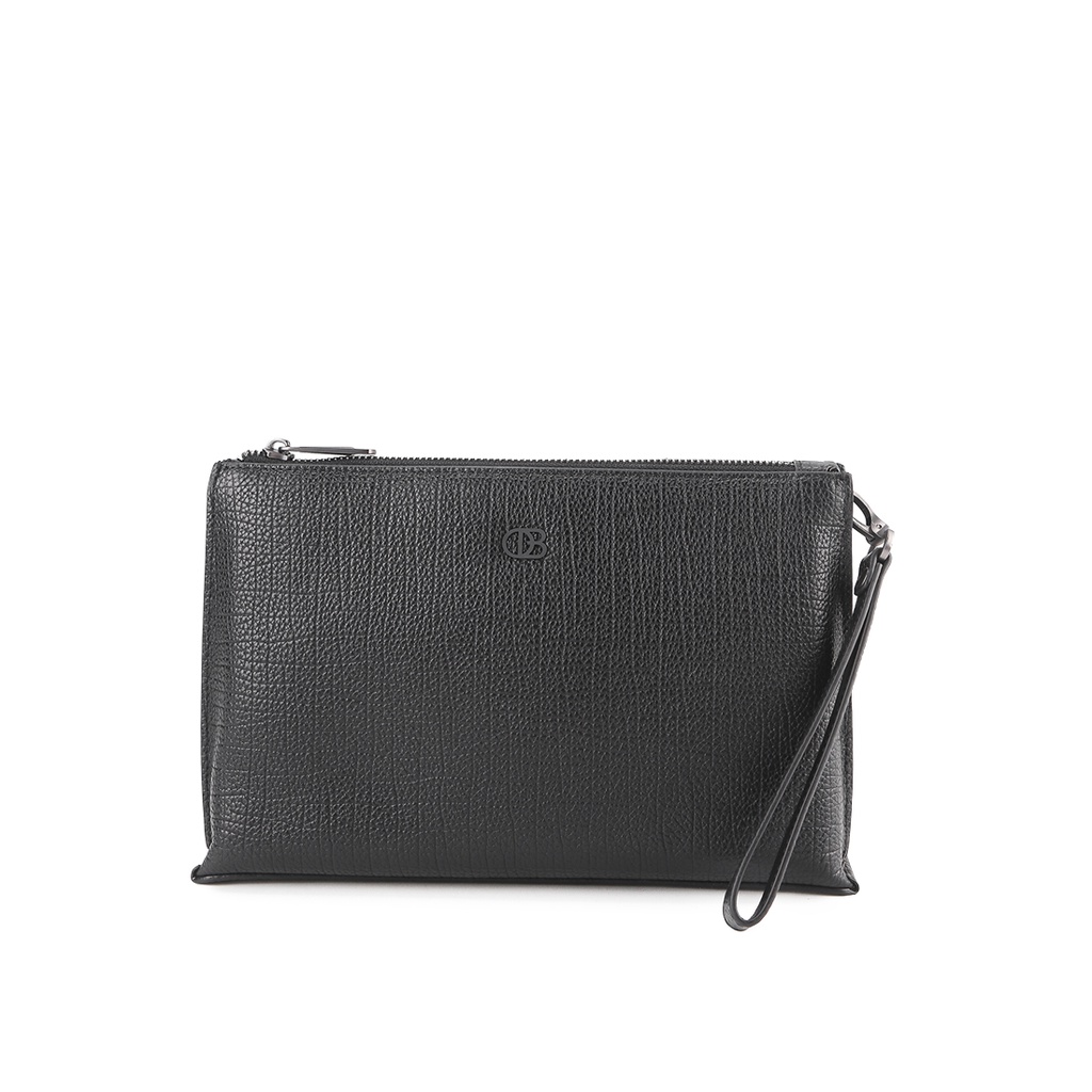 Obermain Tas Pria SKYLAR CLUTCH-L Black OBC1166BK
