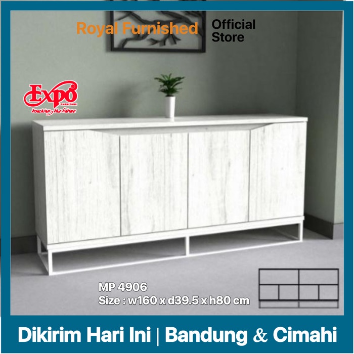 

Lemari Buffet Serbaguna Multipurpose Kaki Besi MP 4096 EXPO Kode 19
