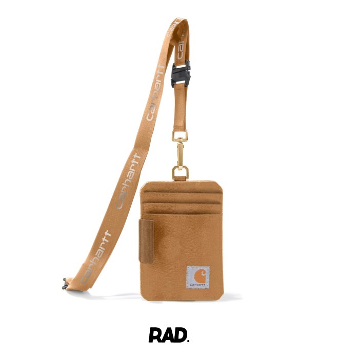 

Lanyard Carhartt Nylon Duck Canvas Brown/Black Original Kode 1302