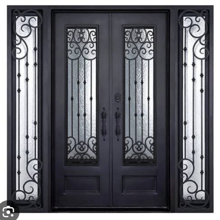 

pintu besi tempa klasik modern Kode 324