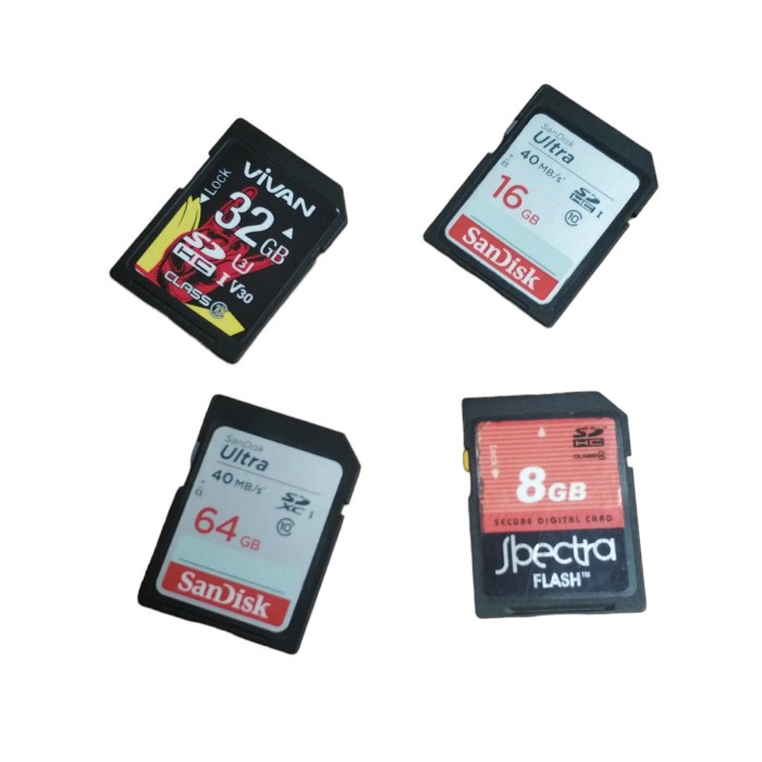 16Gb Sdhc Memory Kartu Memori Bekas Sandisk Ultra Sd Card Clear Stock