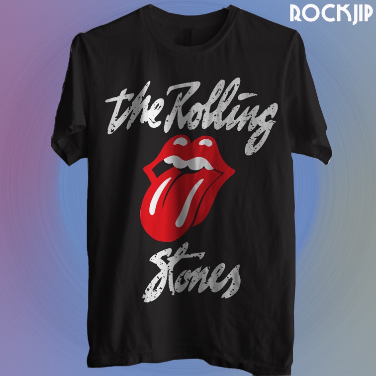 Dropsip Kaos Baju Distro Musik Band Rock Punk Indie Metal Pria Wanita Original Second Rolling Stones