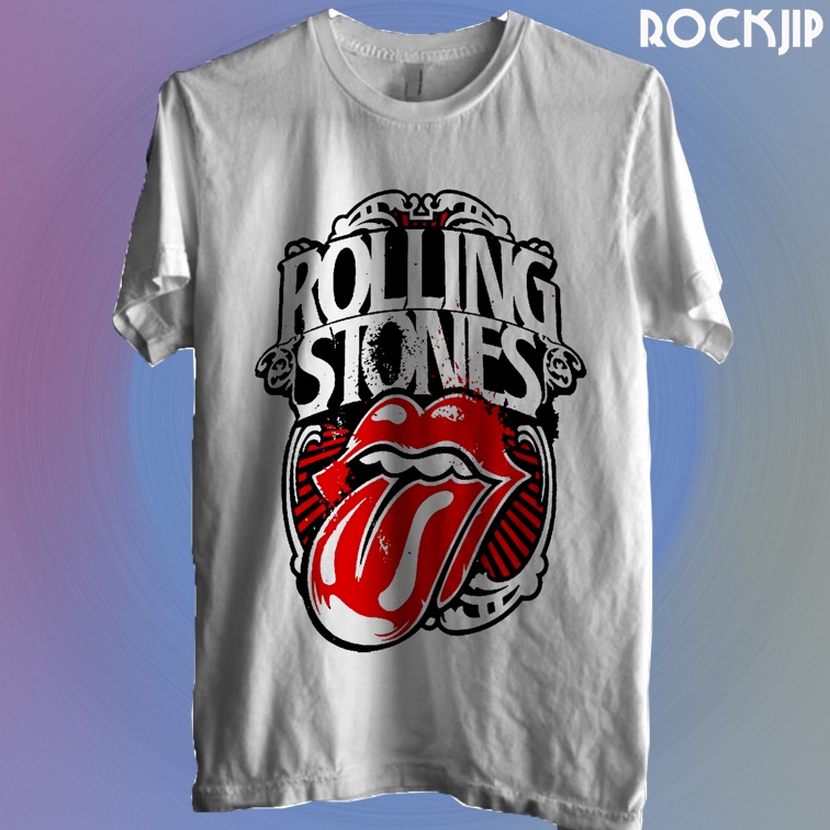 Jual Kaos Baju Distro Musik Band Rock Punk Indie Metal Pria Wanita Original Second Rolling Stones Te