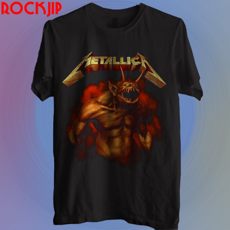 Pesan Kaos Baju Distro Musik Band Rock Punk Indie Metal Pria Wanita Original Second Metallica Terdek