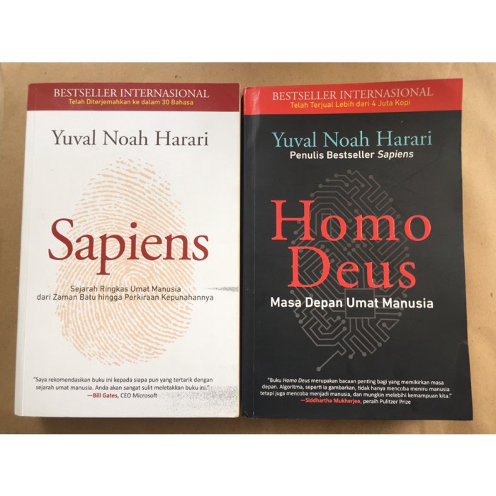 

TERBARU! Paket Sapiens dan Homo Deus - Yuval Noah Harari