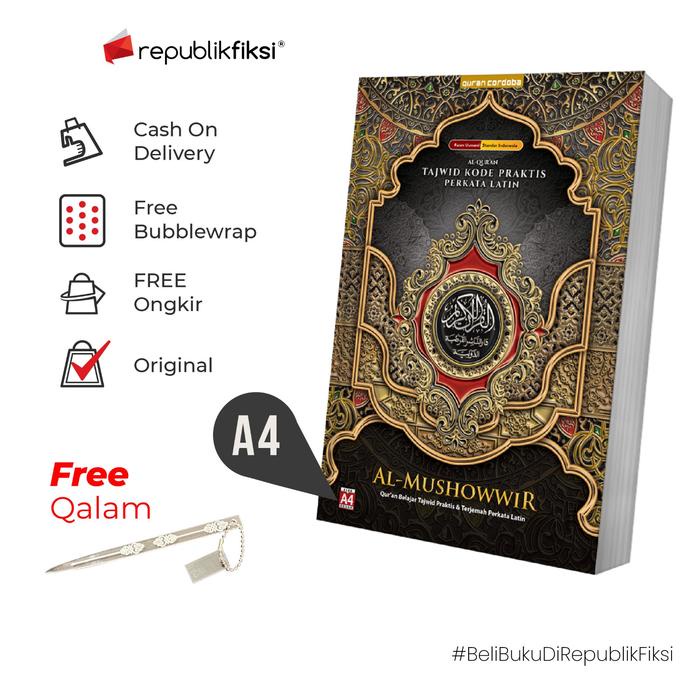 

Ready Al-Quran Mushowwir Tajwid Terjemahan (A4) - Cordoba
