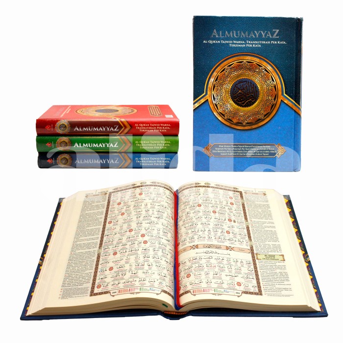 

Ready Alquran Almumayyaz Sedang, Al-Quran Tajwid Arab-Latin-Terjemah