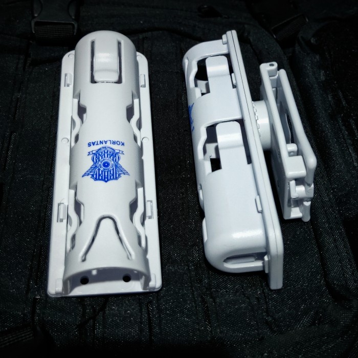 Sarung holster Baton korlantas polri holder baton stick stik putih lan