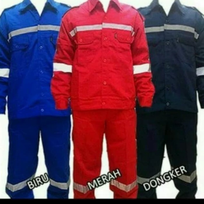 Baju Celana Safety lengkap Bordir