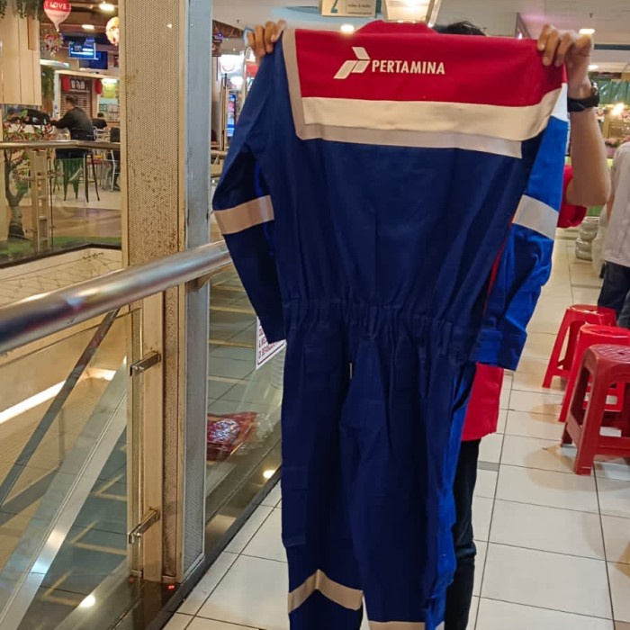 Wearpack Safety Nomex IIIA Pertamina / Coverall Safety Nomex Pertamina