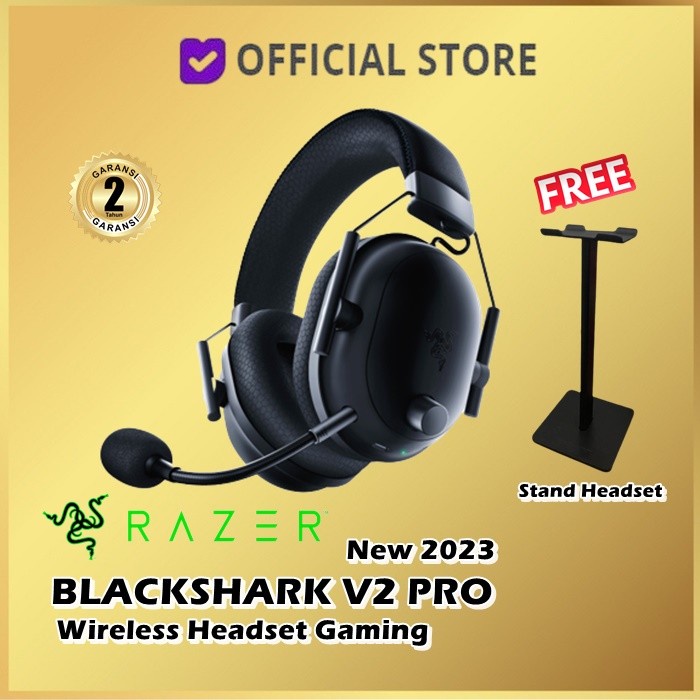 Razer BlackShark V2 ( 2023 ) Wireless Esports Headset Gang