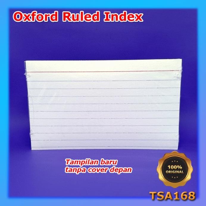 

a$D n&k Oxford Ruled Index Cards 3x5 inch 100 Sheets White 3" x 5" 3"x5