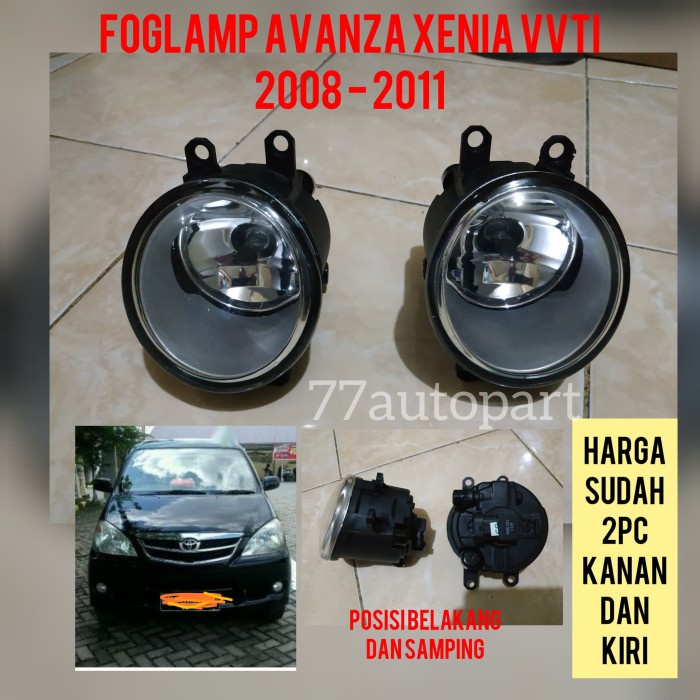 Spesial Lampu Kabut Foglamp Avanza Xenia Vvti 2008 2009 2010 2011
