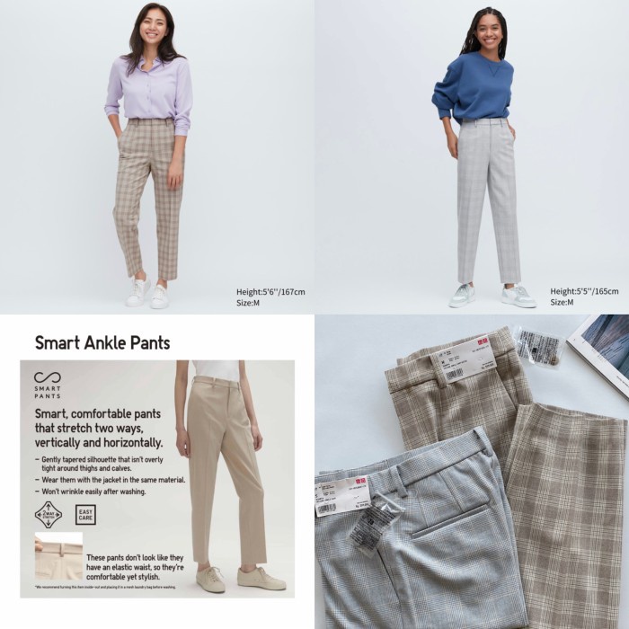 celana ankle women uniqlo