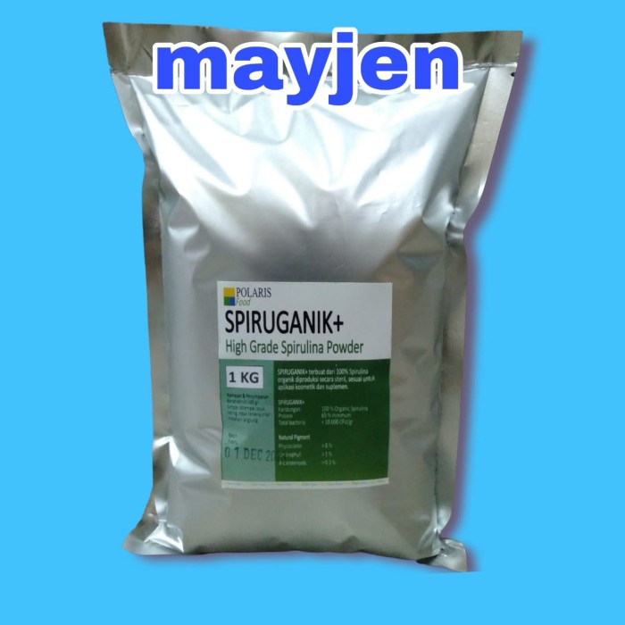 BISA TERMIN Spiruganik Spirulina Powder 1 kg Spiruganik+