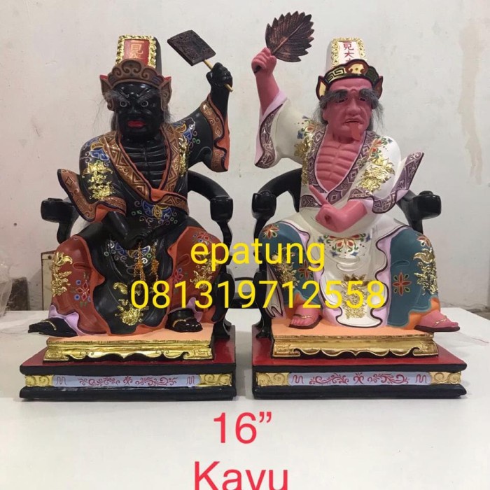 Svetlana Patung Dewa Tua Ya Di Ya Dewa Neraka 16 In Duduk Kayu