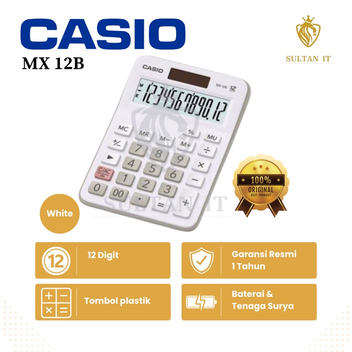 

Kalkulator Casio MX-12B Original