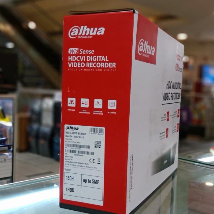 DVR DAHUA 16 5MP XVR DAHUA 16 ULTRA HD XVR 1B04H Diskon