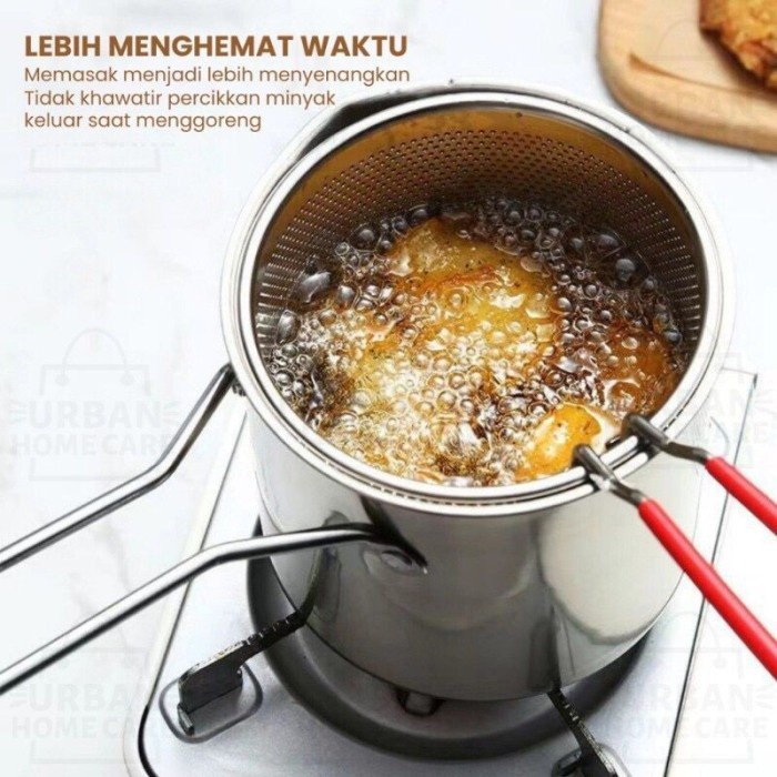 [ANEKA] MINI DEEP FRYER 4IN1 PANCI PENGGORENGAN KENTANG KUKUSAN SAYUR MIE MULTIFUNGSI CAPITAN