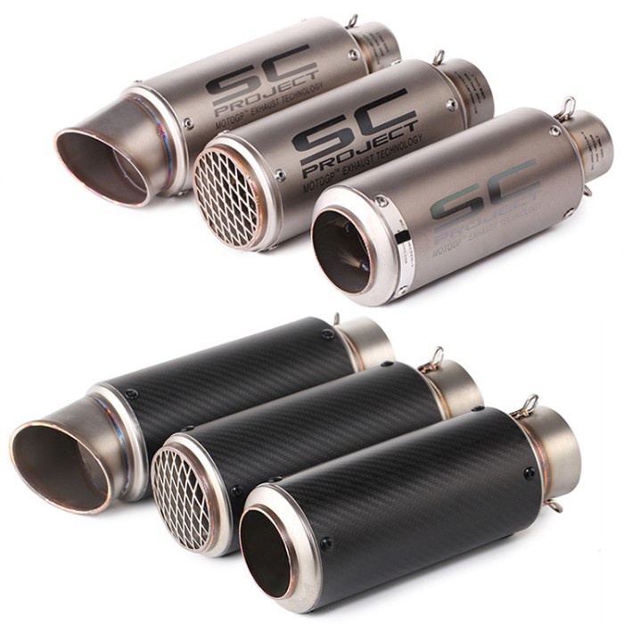 Knalpot Import Sc Project Crt Carbon Knalpot Sc Project R15 Vixion Xabre Xsr Satria Sonic Mx King