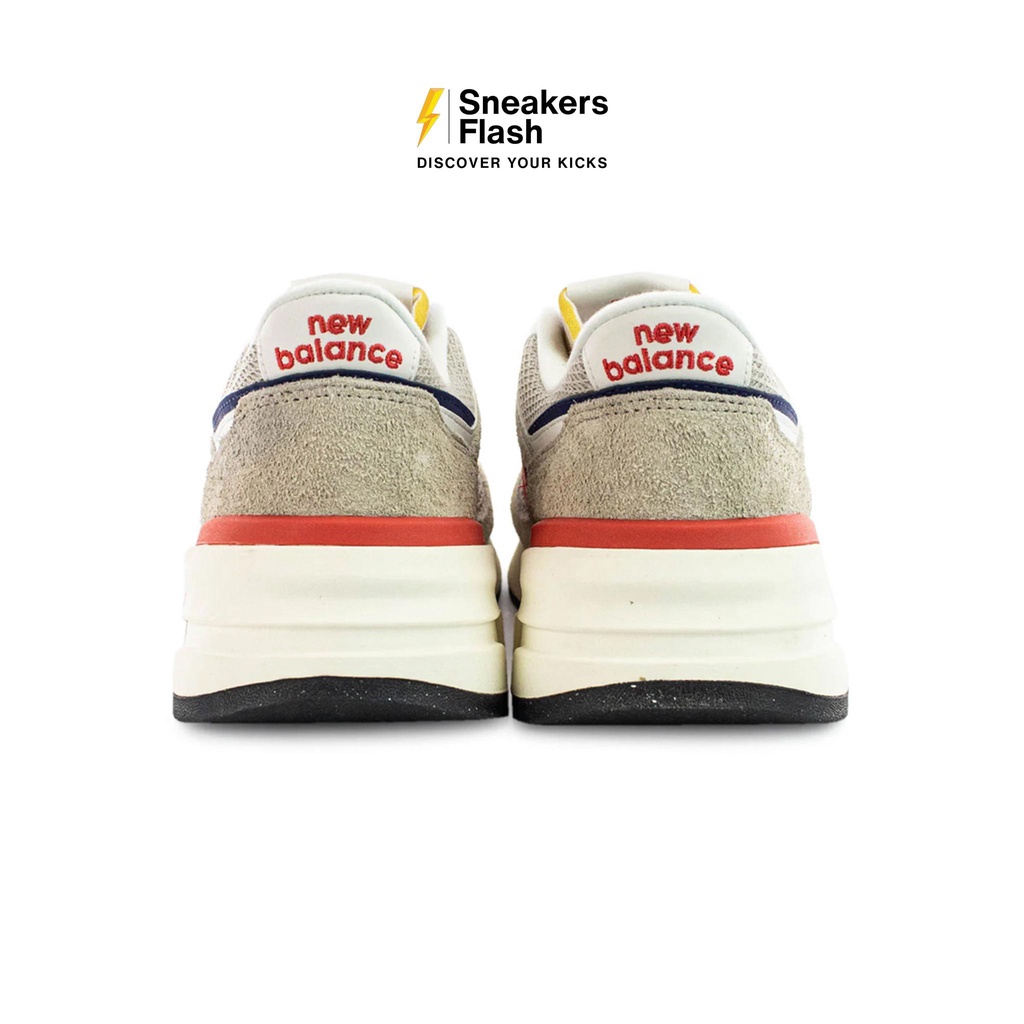 NEW BALANCE 997R Linen Blast Red Sepatu Sneakers Pria - U997RRC - Size 45