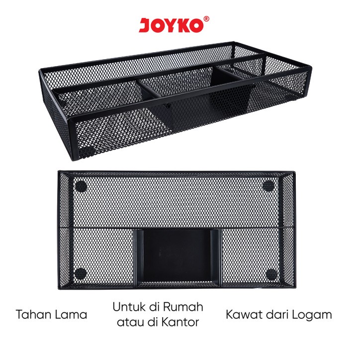 

TERBARU! Desk Set Pen Holder Tempat Alat Tulis Jaring Jala Joyko DS-30
