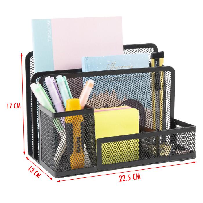 

HOT SALE! (1 Unit) Desk Set Jaring JOYKO DS-21 Tempat Alat Tulis Pensil Meja Pen Stationery Stand