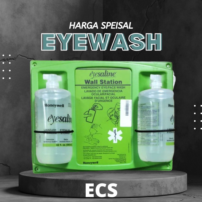 

Honeywell Wall Station Eyewash Double Bottle S-462: Eyesaline murah