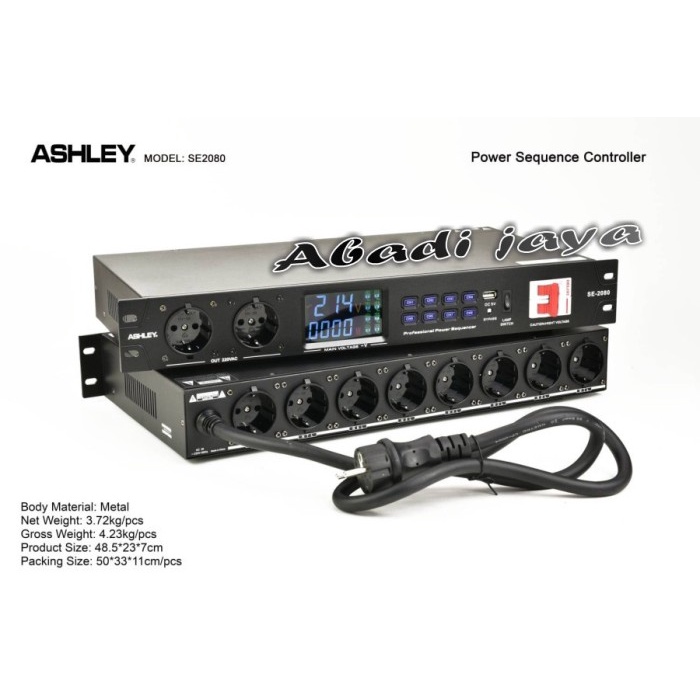 PROMO power ashley sequencer se2080 ORYGINAL ashley sequencer se 2080