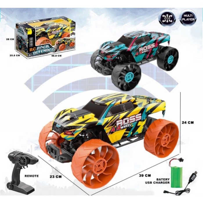 mainan mobil remot kontrol jumbo 4wd mobil remote control besar