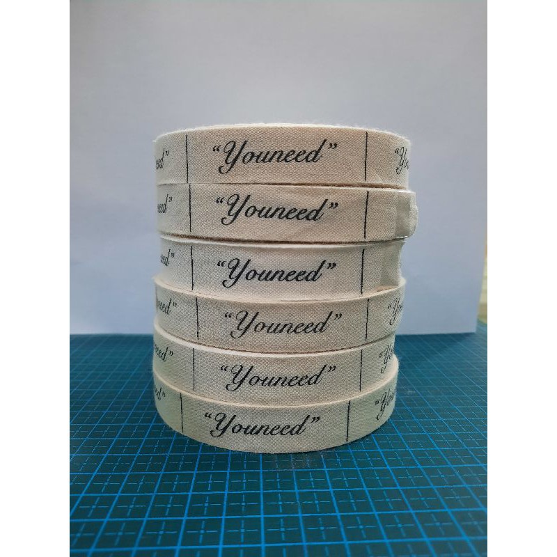 

Ablon Label Baju/Label Hijab/Pita Tali Hamper Bahan Atun 1.5Cm, 2Cm, 2.5Cm, 3Cm
