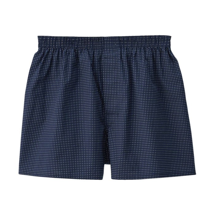 Muji Organic Cotton Front Open Trunks Men - Boxer - Underwear Asli 100%