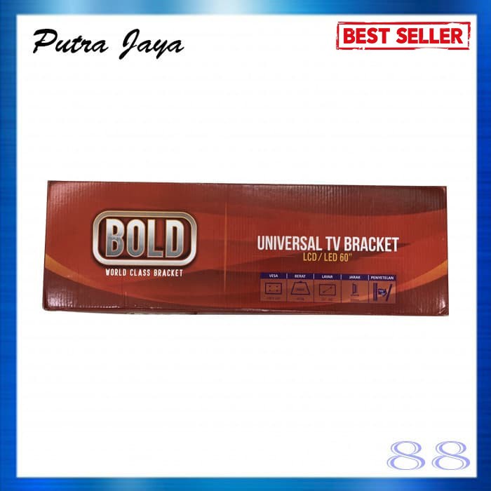 TERBARU Bracket Tv Bold 43 Inch - 60 Inch ( 43" - 60" ) PROMO