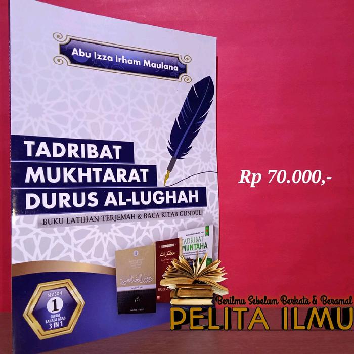 

TERBARU! Buku Tadribat Mukhtarat Durusul Lughah - Buku Latihan Terjemah Dan Baca Kitab Gundul Season