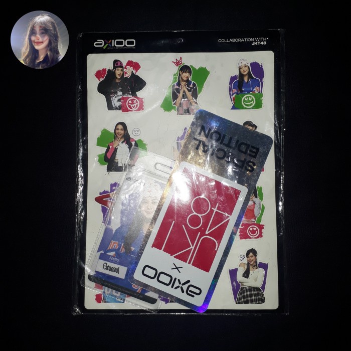 Photocard Axioo x JKT48 collaboration