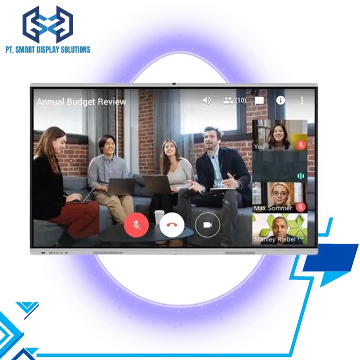 

Interactive Whiteboard 65 Inchi Kantor Sekolah Meeting Room Dual OS