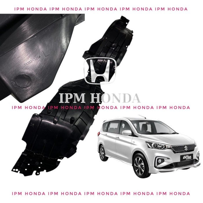 TERBARU New Ertiga Liner Inner Fender Plastik Spakbor Depan Suzuki New Ertiga