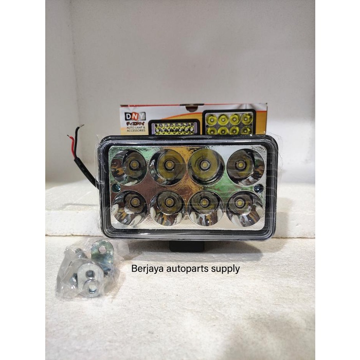 Fog Lamp / Lampu Kabut / Bemper LED Kotak Universal 12V-24V