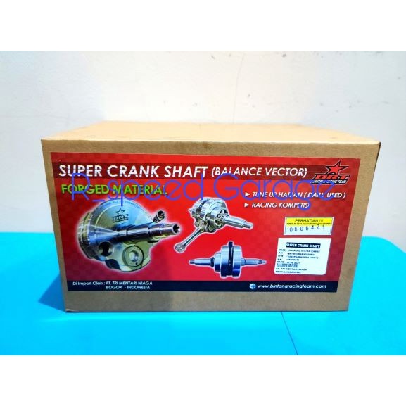 SUPER CRANKSHAFT KRUK AS BRT R15 V3 MT 15 XSR 155 VIXION R WR 155 VVA